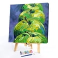 thumbnail image 2 of DIY pintura pintada a mano por números cuadros de lienzo al óleo verde Apple Kit adornos Tmvgtek Arte deco, 2 of 9