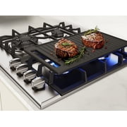 Gasland Chef GH60SF 24 4 Burner Built-in Gas Stove Top,NG/LPG Convertible Cooktops with Griddle,Stainless Steel