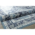 thumbnail image 4 of Freida FY15A Midnight Blue Vintage Farmhouse Dark Blue Area Rug, 5'x7', 4 of 5