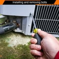 thumbnail image 6 of Uxcell 1/4" Metric Nut Drivers 7mm Hex Nut Driver Screwdriver with Anti-slip Handle, 6 of 7