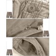 thumbnail image 5 of Matchstick Men's Cotton Cargo Shorts Loose Utility Outdoor Shorts with Multi Pockets, Sizes S-6XL, 5 of 7