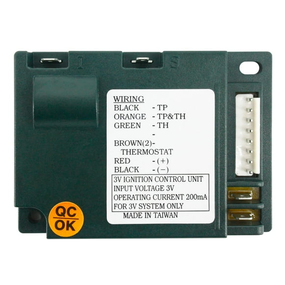 Durablow Fireplace Electronic IPI Control Module, Gas Fireplace Ignition Module Replacement for Dexen 593-592, GM-6KA, Hearth Home Technologies HHT 350-M, 6K (Meets CSA Standards