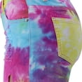 thumbnail image 6 of Jean Shorts For Women Juniors Summer High Waisted Stretchy Hem Tassels Denim Shorts, 6 of 6