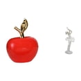 thumbnail image 1 of Figura De Cerámica Con Escultura De Fruta Y Figura De Bailarina, Ideal Para Decoración Del Hogar, Cafetería, Estudio, Dormitorio, Oficina O Para Las Fiestas., 1 of 8