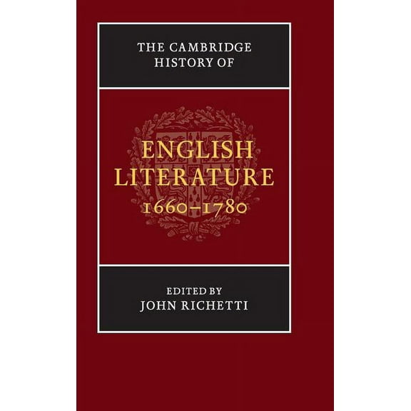 New Cambridge History of English Literat The Cambridge History of English Literature, 1660-1780, (Hardcover)