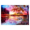 thumbnail image 1 of Taladro diamante pintura (DF2831) 5D DIY completo otoño vista punto de cruz bordado Kits 45x60cm Hugtrwg Para estrenar, 1 of 1