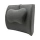 thumbnail image 5 of Soporte para la espalda del coche, cojín para la parte inferior de la espalda, respaldo ergonómico, cojín trasero para la cintura, Lumbar gris oscuro, 5 of 8