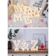 thumbnail image 4 of Luces LED de marquesina con letras, 26 letras del alfabeto iluminadas, letrero con números y letras para bodas, fiestas de cumpleaños, lámpara navideña a pilas, luz nocturna, decoración para el hogar, 4 of 5