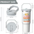thumbnail image 5 of 1pc Favorite child 30oz Tumbler with Straw & Handle - Insulated Stainless Steel Cup | Holiday Gift for Man Women (Christmas, Valentine's, Birthday), 5 of 7
