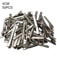 thumbnail image 2 of Jiaroswwei 50Pcs Mini Metal Prong Clips Hair Bows Hair Accessories Beauty Tool, 2 of 7