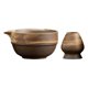 thumbnail image 5 of Juego de 2 piezas de matcha con soporte para batidor, juego multifunción para ceremonia del té para principiantes. blanco, 5 of 9