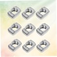 thumbnail image 4 of WEUVEB 200Ud Almohadillas T-Nut De Carbono Para Perfil De Aluminio Color Plata, 4 of 7