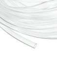 thumbnail image 1 of Tubo transparente Uxcell, 5 mm ID x 7 mm OD - Tubo de vinilo ligero de 15 pies, manguera de plástico flexible transparente para transferencia de aire, aceite y agua, riego de acuarios, 1 of 6