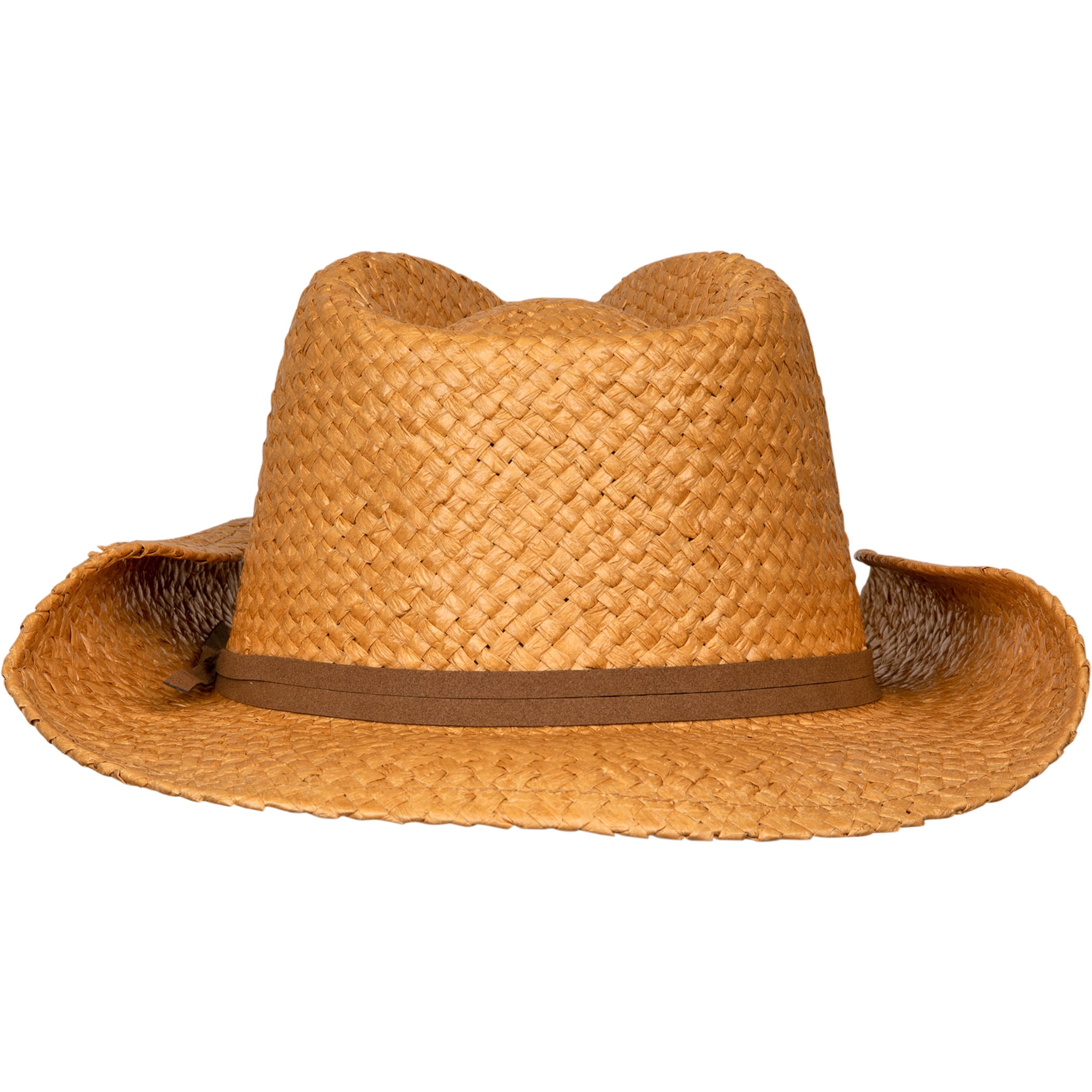 Bud Light Straw Cowboy Hat With Brown 