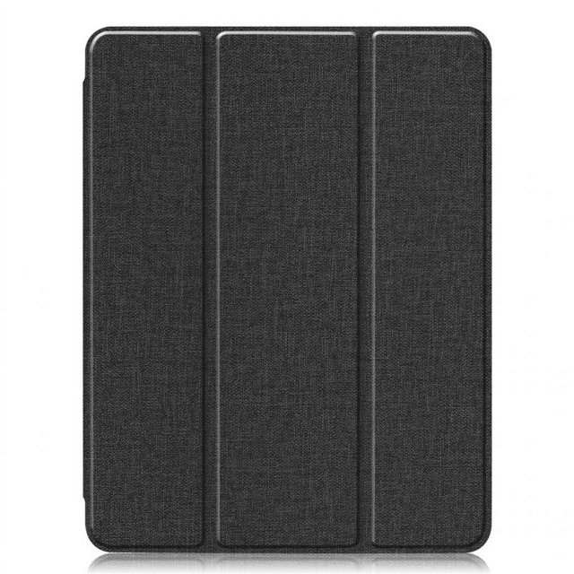 Étui de Protection Pliable en TPU pour Tablette 11 Pouces Étui Résistant aux Chocs avec Emplacement pour Stylo pour iPadPro Noir