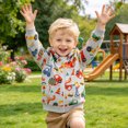 thumbnail image 5 of Gerichy Toddler Boys Pullover Hoodie Cartoon Print Sweatshirt Kids Long Sleeve Winter Shirt 2T-7T, 5 of 7
