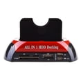 thumbnail image 2 of HDD Base De Acoplamiento IDE Dual USB 2.0 e Lector De Tarjetas De Disco Duro Enchufe AU Sunnimix Estación base de acoplamiento de HDD, 2 of 8