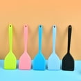 thumbnail image 5 of Happy Date Mini Silicone Brownie Serving Spatula Flexible Nonstick Serve Heat-Resistant  for Flip Eggs in Small Frying Pan Cookie Batter Lemon Squares or Baked，1 Pack, 5 of 9