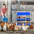 thumbnail image 2 of GloryStar Galvanized Sheet and PP Chicken Nesting Box, Egg Laying Nest with Plastic Handle, Easy-to-Use Coop Accessory for Chicken Runs and Hen Houses, 2 of 9