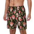 thumbnail image 1 of Balery Edgehog and Mushrooms Bañador para hombre, shorts de playa de secado rápido con entrepierna y forro de compresión-X-Large, 1 of 6