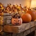 thumbnail image 2 of Halloween Resin Pumpkin Planter, Spooky Flower Pot for Indoor Outdoor Home Decor, 2 of 6