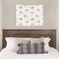 thumbnail image 5 of Bingfone Little Elephant Tapestry Wall Hanging Decor for Living Room Bedroom Dorm Classroom Office Decor 29x37 Inch, 5 of 8