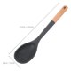 thumbnail image 5 of GOOHOCHY Utensilio de cocina Cuchara para sopa Cuchara ergonómica para cocinar Cuchara de silicona antiadherente para cocinar Cuchara de silicona para cocinar Cuchara de silicona para cocina, 5 of 8