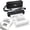Black, variant on HPRT MT610Pro 300DPI Wireless Portable Thermal Printer Bundle, Inkless Bluetooth Printer with Carrying Case & 200 Sheets Letter Paper, Supports 8.5" x 11", for Home, Office & Travel