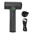 thumbnail image 2 of Cordless Hair Dryer, High Speed Blow Dryer, with Nozzle 100 Setting 30000 RPM Cold Hot Wind HD Display Barber Accessories for Student Dormitory Portable Rechargeable, 2 of 7
