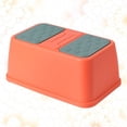 thumbnail image 1 of Minkissy Step Stool for Kids Rectangular Anti-slip Toilet Stool Red PP 1Pack 14x8.9x5.9in, 1 of 8