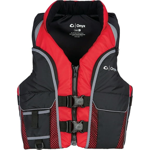 Onyx Adult Select Life Jacket - XL - Red