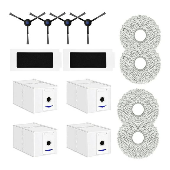14pcs for Ecovacs for Deebot T30 Pro for Omni Vacuum Cleaner Kit Dust Bag Filter