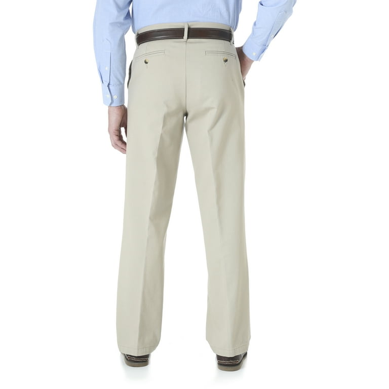 Wrangler flat hotsell front pants
