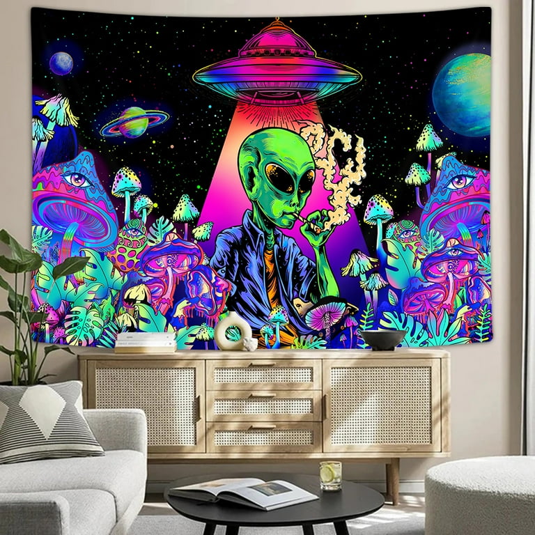 Alien wall tapestry sales