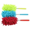 thumbnail image 1 of BINGLI 3pcs Microfiber Extendable Hand Dusters, Washable Dusting Brush with Telescoping Pole for Cleaning Car, Computer, Air Conditioning, TV and Else, 1 of 4
