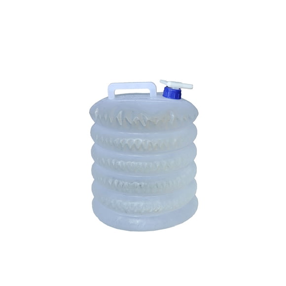 Greeniant Bolsa de agua para exteriores, plegable, para senderismo, recipiente para beber, jarra portátil para escalada, supervivencia, gran Kits de desorden para acampar 15L