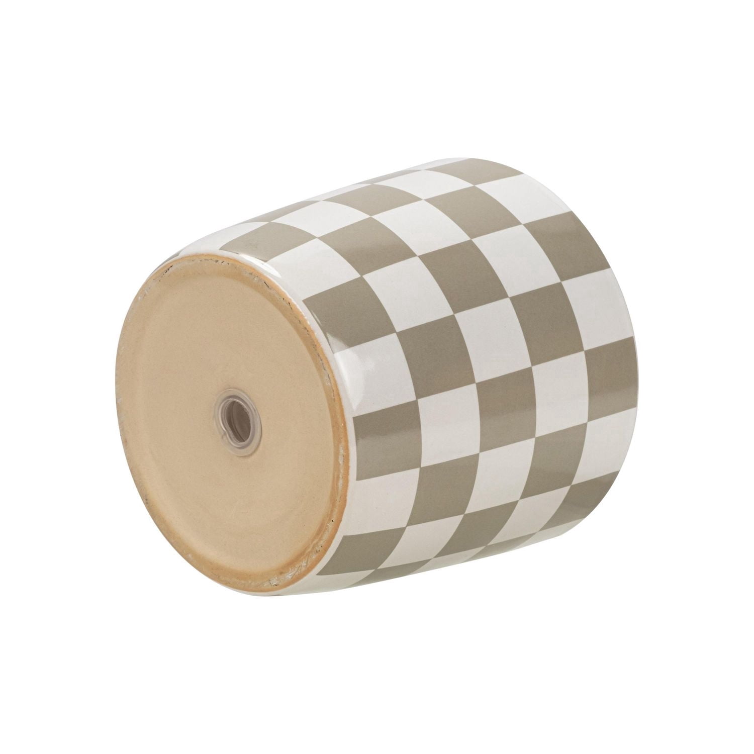 Mainstays 6 inch Gris Check planteur MS 6 in. gris Check planteur