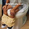 thumbnail image 4 of Asiento plegable para inodoro Frida Baby para niños pequeños ovalado Blanco, 4 of 6