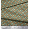 thumbnail image 2 of Soimoi Cotton Voile Fabric Flourish Damask Printed Fabric 1 Yard 56 Inch Wide, 2 of 3