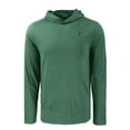 thumbnail image 2 of Men's Cutter & Buck Hunter Green Tampa Bay Rays Coastline Epic Comfort Recycled Eco Hoodie Long Sleeve T-Shirt, 2 of 3