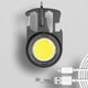 thumbnail image 2 of Llave De Luz Luz de trabajo COB portátil con luz de llave de 500 lm para herramientas para acampar al aire libre (A), 2 of 9