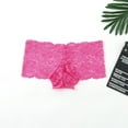 thumbnail image 3 of LowProfile Mens Underwear Lace Underpans Sports Breathable Soft Brief PantiesLowProfile Hot PinkLowProfile L, 3 of 6