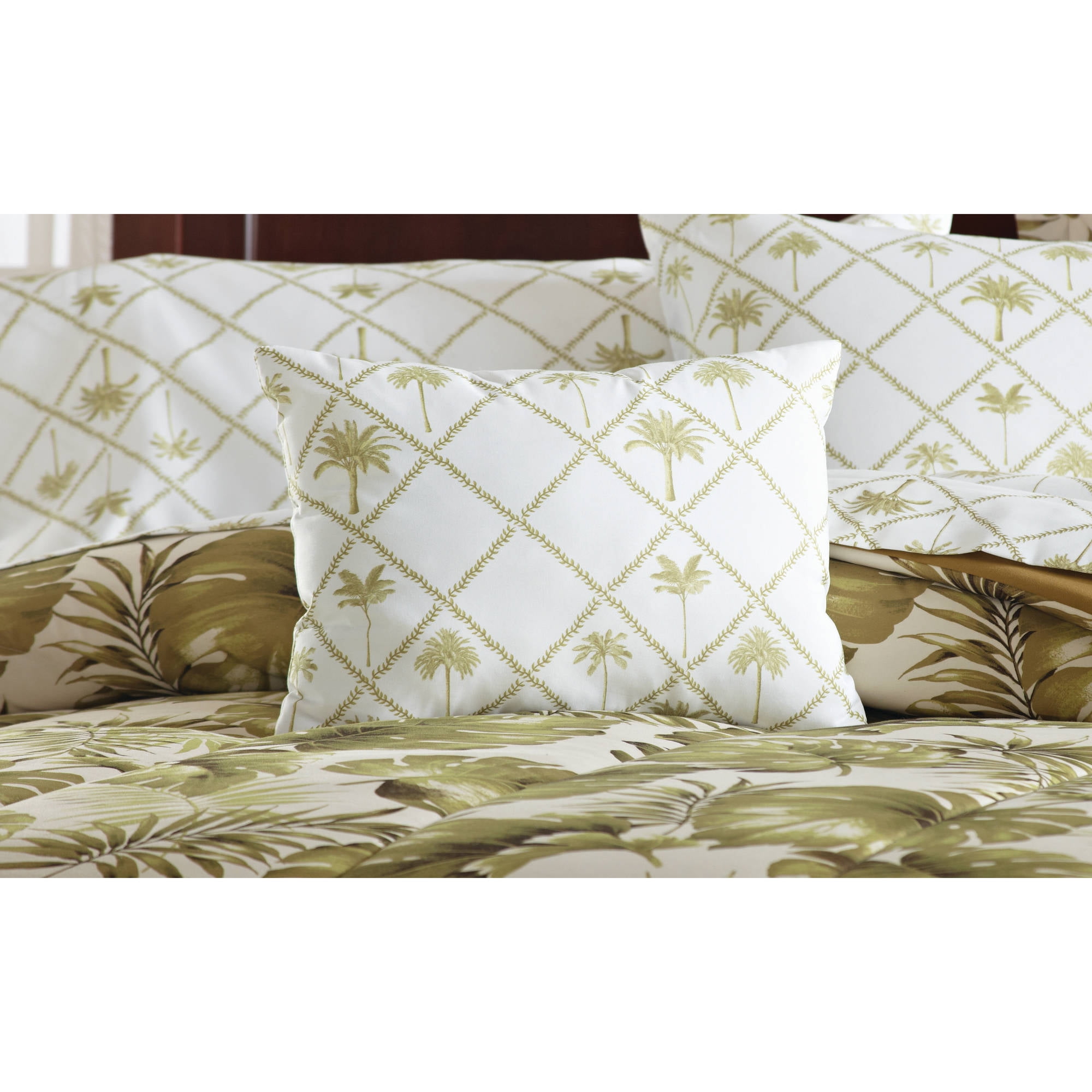Mainstays Palm Grove Bed In A Bag Coordinating Bedding Twin