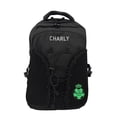 thumbnail image 1 of Mochila Charly Club Santos Deportiva Comoda Mediana Negra Resistente, 1 of 4