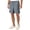 Dark Gray, variant on Mens Shorts Summer Casual Lightweight Breathable Elastic Waist Wide Straight Leg Relaxed Fit Shorts with Pockets