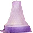 thumbnail image 2 of Home Mosquito Net Round Dome Bed Net Elegant Design for Bedroom Use Purple Color and Fine Mesh for Insect Prevention 1Pcs, 2 of 5