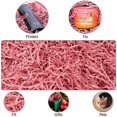 thumbnail image 2 of 2 LB Crinkle Cut Paper Shred Filler, Kraft Shredded Paper for Gift Wrapping & Basket Filling (Pink), 2 of 7