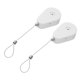 thumbnail image 3 of 2 Piezas Cerradura de Cable de Seguridad Retráctil Adhesivo Cable Antirrobo Caja de Cerradura de Cable de Seguridad Retráctil Cerradura de Seguridad de Control Remoto para TV DVD Teléfono, 3 of 6