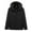 Black, variant on Womens Coats Outerwear Winter Women Detachable Cap and Windproof Thick Three-in-one Jacket Outdoor Sports Warm Jacket