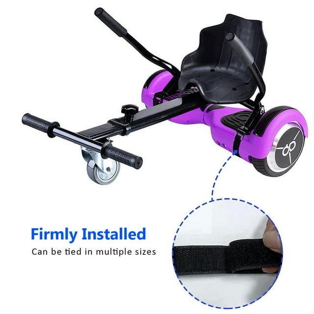 10 piezas de correas de accesorios ajustables para Hoverboard Correas de sujeción de asiento de nailon para Hoverboard Cable de sujeción con gancho y bucle para Hoverboard